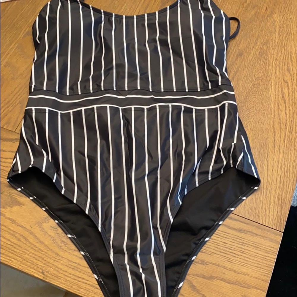 Plus size one piece swimsuit